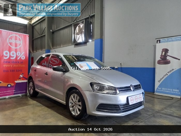 2023 VOLKSWAGEN POLO VIVO 1.4 TRENDLINE 5DR (ODO : 57512)