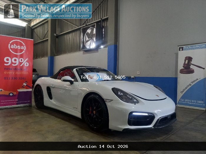 2016 PORSCHE BOXSTER GTS PDK 981 (ODO : 60149)