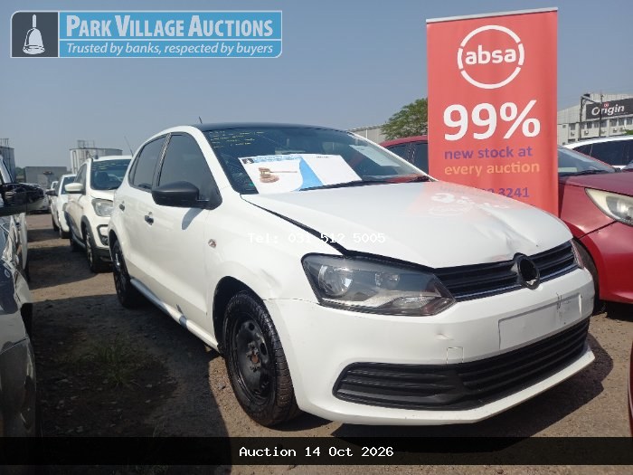 2024 VOLKSWAGEN POLO VIVO 1.4 TRENDLINE 5DR (ODO : 75766)