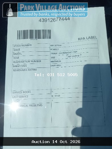 ABSA PASSENGER AND COMMERCIAL VEHICLE AUCTION DURBAN