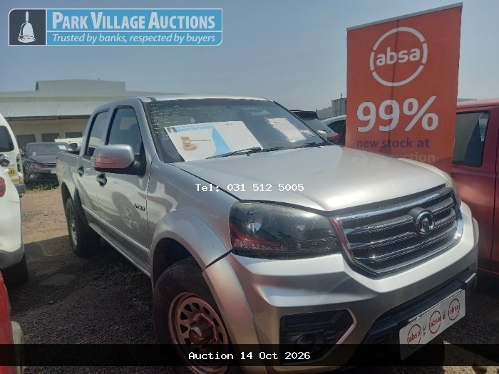 2019 GWM STEED 5 2.0 VGT SX PU DC (ODO : 153381)