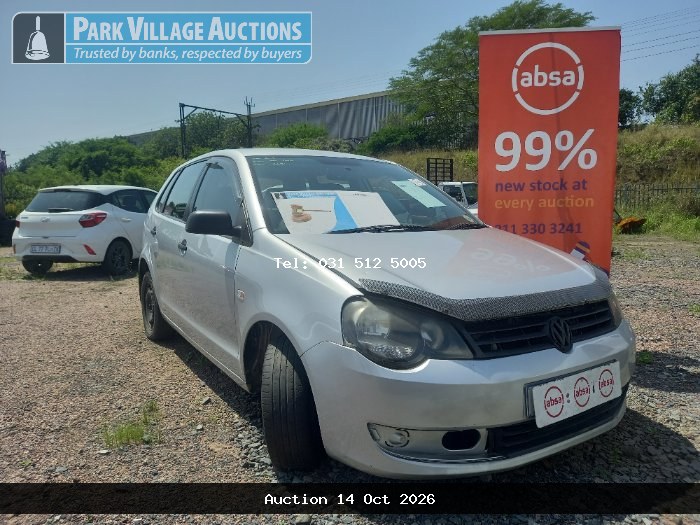 2013 VOLKSWAGEN POLO VIVO 1.6 TRENDLINE 5DR (ODO : NIL)