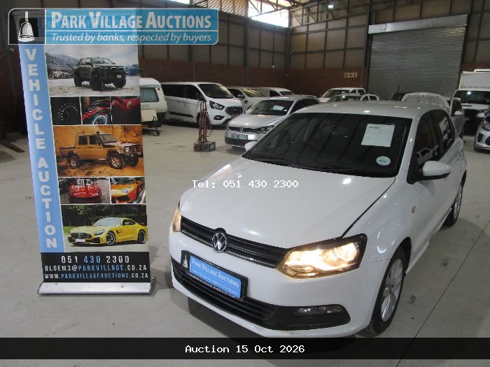 2023 VOLKSWAGEN POLO VIVO 1.4 COMFORTLINE 5DR (ODO : 94579)