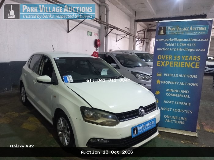 2020 VOLKSWAGEN POLO VIVO 1.4 COMFORTLINE 5DR (ODO : 194794)