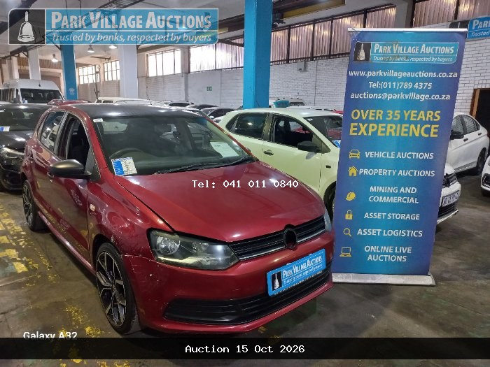 2024 VOLKSWAGEN POLO VIVO 1.4 TRENDLINE 5DR (ODO : 54931)