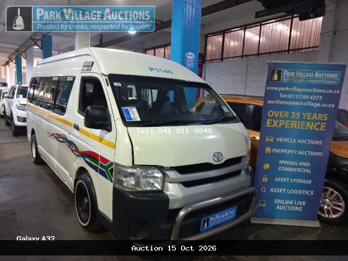 2022 TOYOTA QUANTUMHIACE 2.5 D-4D SESFIKILE 16S (ODO : 416342)