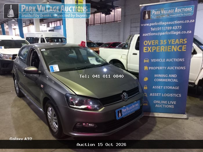 2021 VOLKSWAGEN POLO VIVO 1.4 COMFORTLINE 5DR (ODO : 119555)