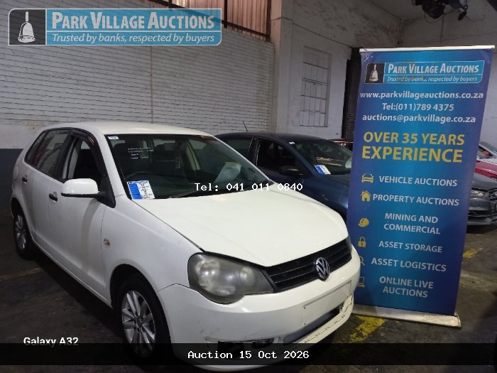 2014 VOLKSWAGEN POLO VIVO GP 1.4 TRENDLINE 5DR (ODO : 186145)
