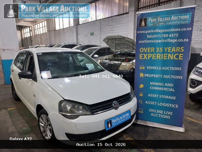 2015 VOLKSWAGEN POLO VIVO GP 1.4 CONCEPTLINE 5DR (ODO : 318150)