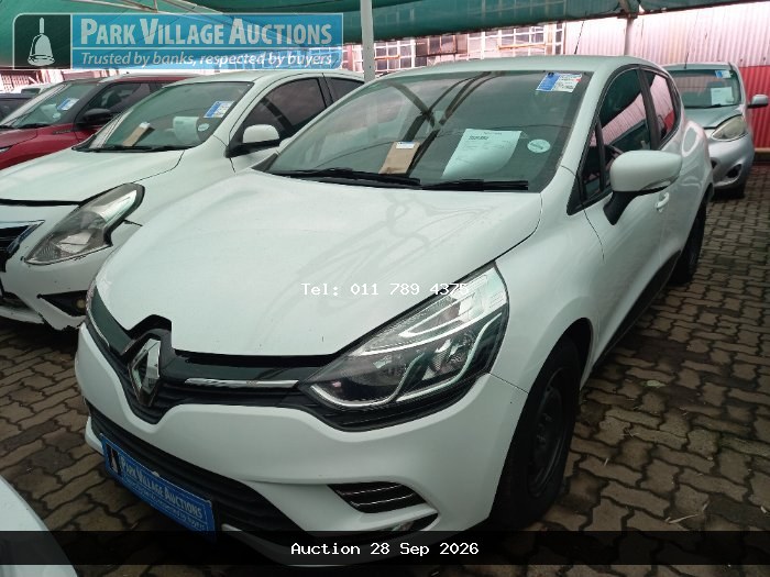 2020 RENAULT CLIO IV 900T AUTHENTIQUE 5DR 66KW (ODO : 174831)