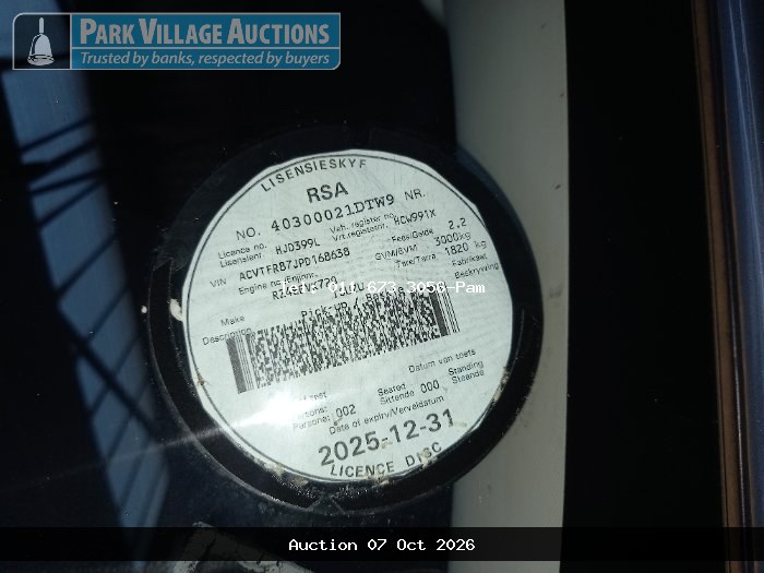 NATIONAL VEHICLE AUCTION