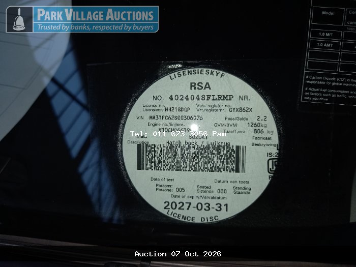 NATIONAL VEHICLE AUCTION