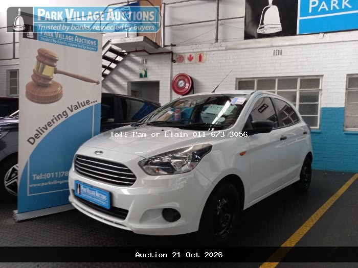 2017 FORD FIGO 1.5 AMBIENTE 5DR (ODO : 167904)