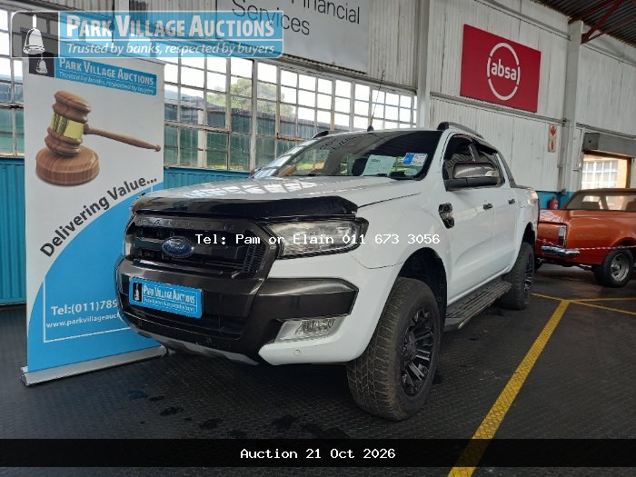 2016 FORD RANGER 3.2TDCI 3.2 WILDTRAK 4X4 AT PU DC (ODO : 174208)
