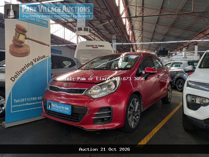 2015 KIA RIO 1.4 TEC 5DR AT (ODO : 185507)
