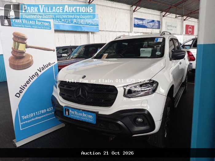 2018 MERCEDES -BENZ X350D 4MATIC POWER (ODO : 176767)