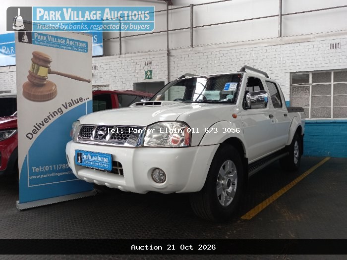 2019 NISSAN HARDBODY NP300 2.5 TDI 4X4 PU DC (ODO : 143574)