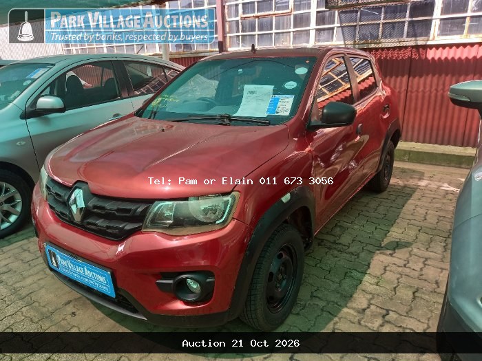 2018 RENAULT KWID 1.0 DYNAMIQUE 5DR (ODO : 171665)