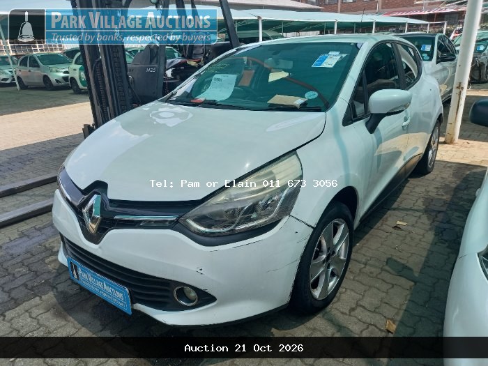 2014 RENAULT CLIO IV 900 T DYNAMIQUE 5DR 66KW (ODO : 0)