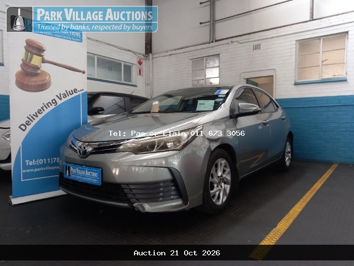 2017 TOYOTA COROLLA 1.3 PRESTIGE (ODO : 142370)