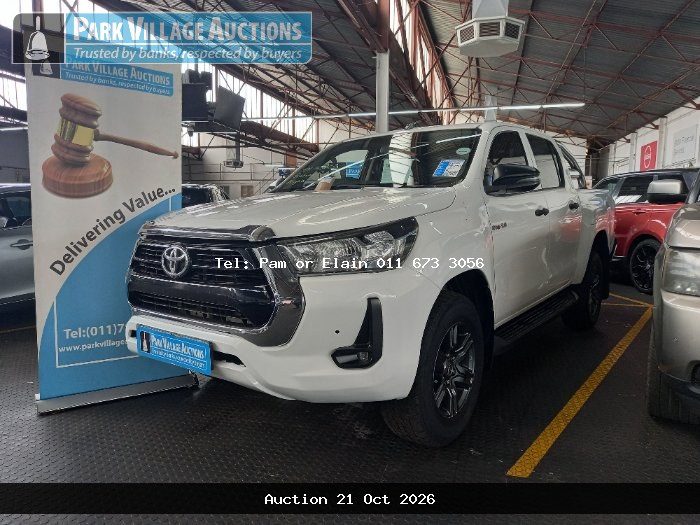 2021 TOYOTA HILUX 2.4 GD-6 RB RAIDER PU DC (ODO : 163111)