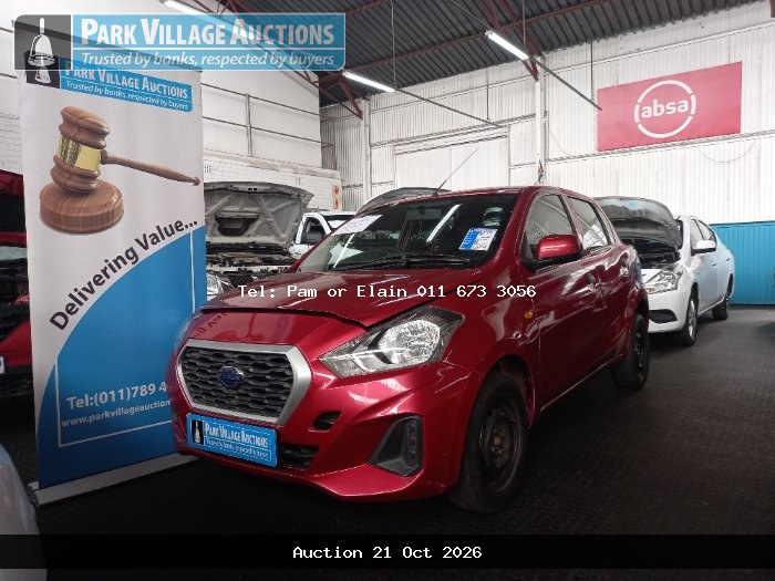2019 DATSUN GO 1.2 MID (ODO : 124600)