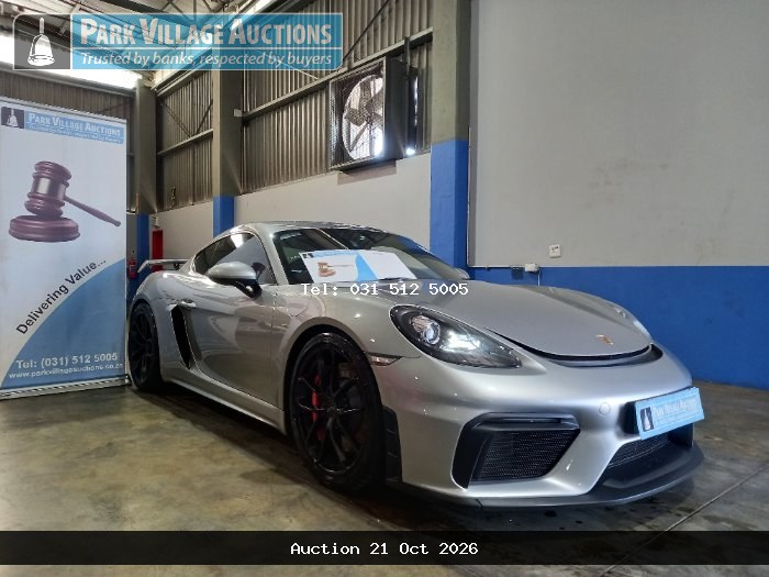 2021 PORSCHE CAYMAN 718 GT 4 (ODO : 14099)