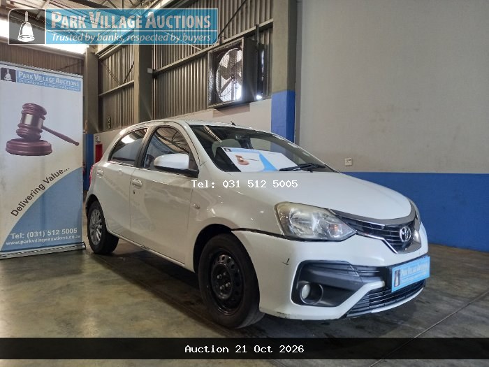 2020 TOYOTA ETIOS 1.5 XSSPRINT 5DR (ODO : 247574)