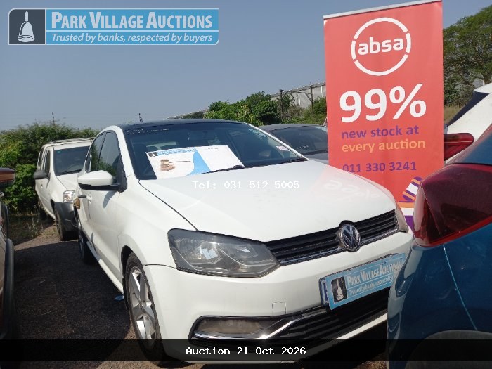 2016 VOLKSWAGEN POLO GP 1.2 TSI COMFORTLINE 66KW (ODO : 204349)