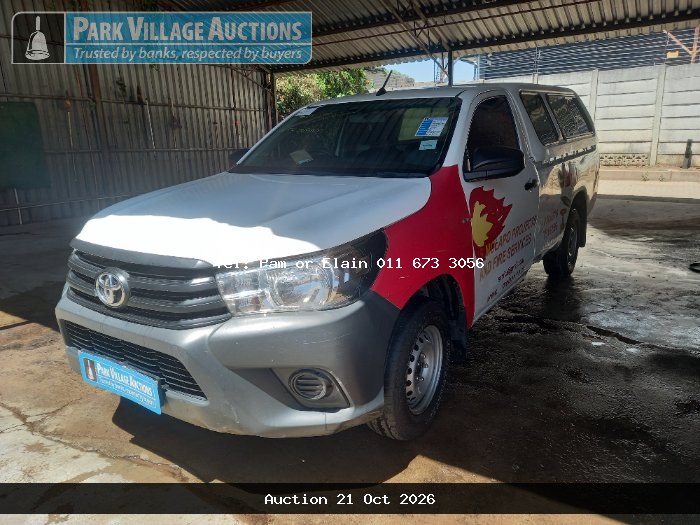 2019 TOYOTA HILUX 2.0 VVTI S PU SC (ODO : 224001)