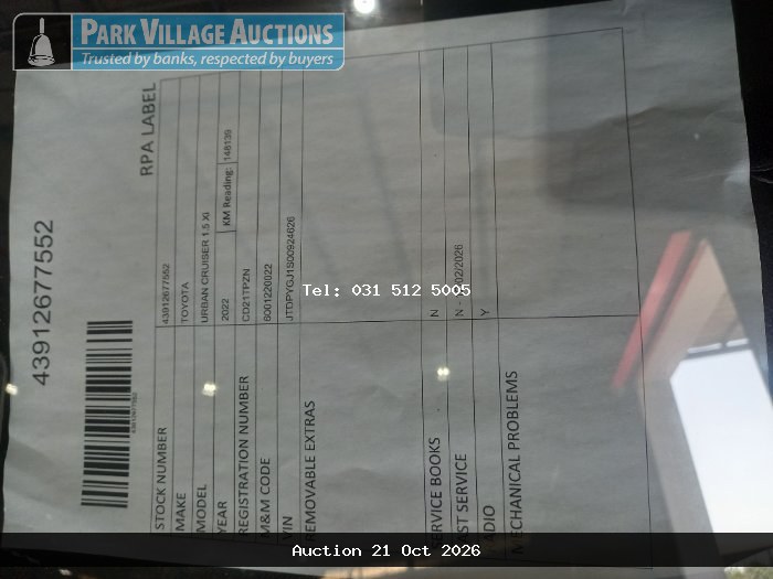 NATIONAL VEHICLE AUCTION