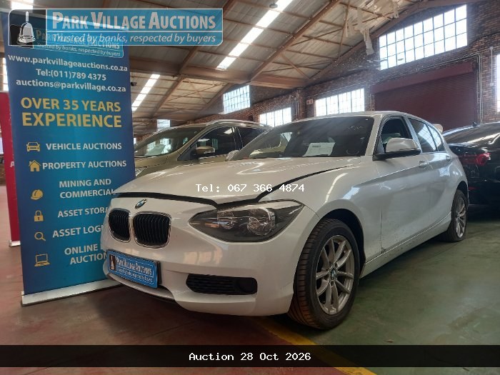 2013 BMW 118I 5DR F20