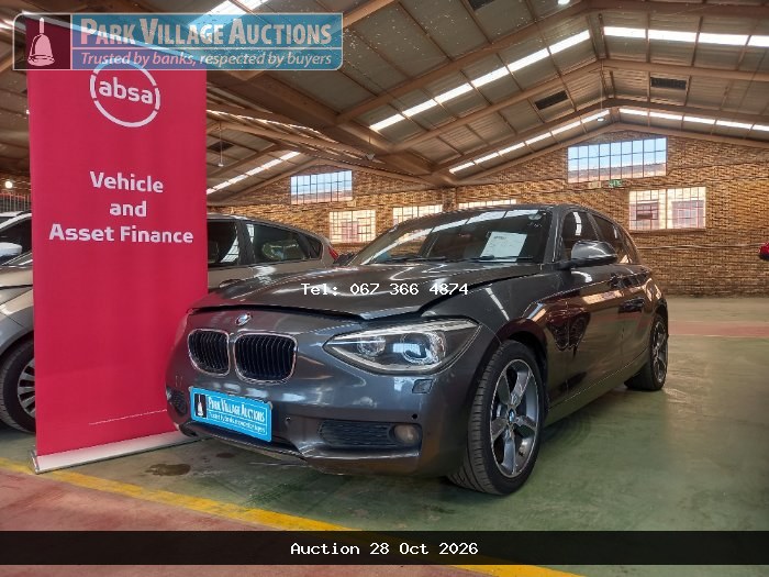 2012 BMW 118I 5DR F20