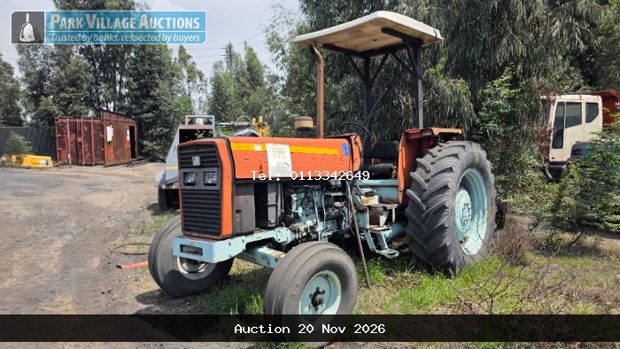 1 X MASSEY FERGUSON 290 TRACTOR - NON-RUNNER, INJECTOR PUMP MISSING, NO NATIS, WATER PUMP STRIPPED